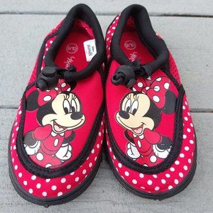 *LIKE NEW* Disney Minnie Mouse Toddler Water Shoes Size 9/10